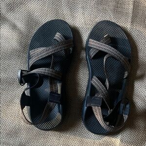 Mens Black and Tan Chacos